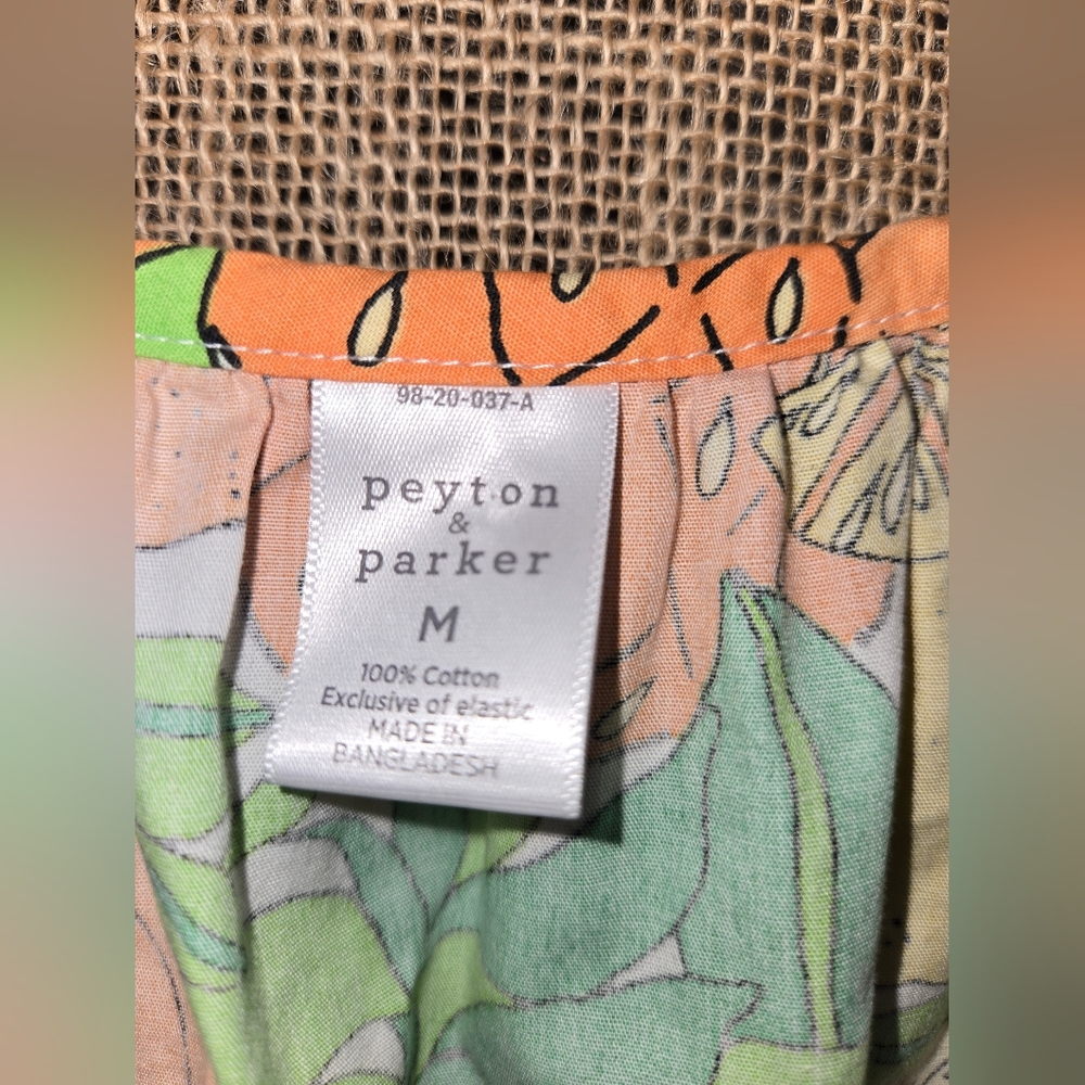 NWOT Payton & Parker Colorful Fruit Print Dress With Pockets Citrus Size Medium - Picture 7 of 12